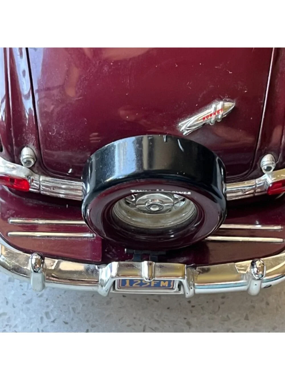Highway 61 DCP 1952 Hudson Hornet Convertible Die-Cast Model Maroon Black 1:18